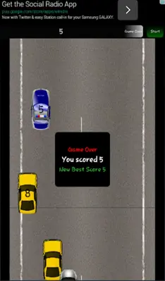 Speedy Car Race android App screenshot 1